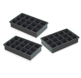 Silicon Ice Cube Tray - 15 Large Cubes