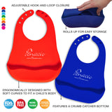 Silicone Baby Bibs - Set