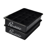 Silicone Ice Cube Tray Set - 15 Large Cubes