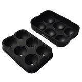 Silicon Ice Ball Tray - 6 Balls