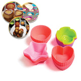 Silicon Cupcake Mold Set 24pc